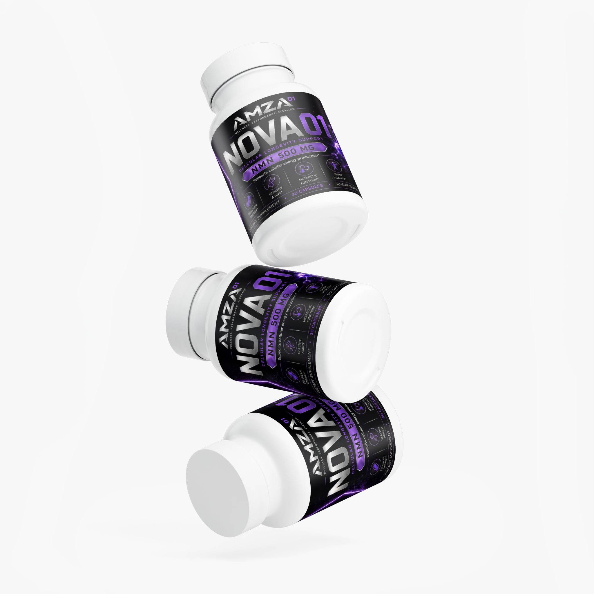 NOVA⁰¹ – NMN Cellular Longevity Support | 500mg NMN