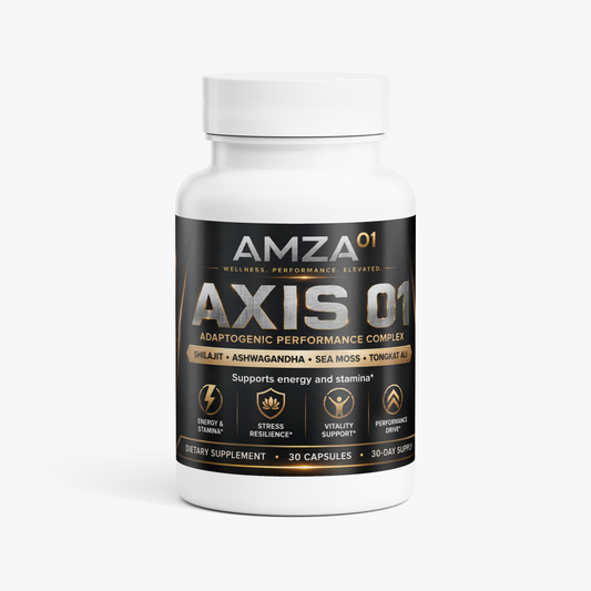 AXIS⁰¹ – Adaptogenic Performance Complex | Shilajit + Ashwagandha + Tongkat Ali