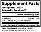 MAG⁰¹ – Premium Magnesium Glycinate | 275mg Magnesium - AMZA⁰¹