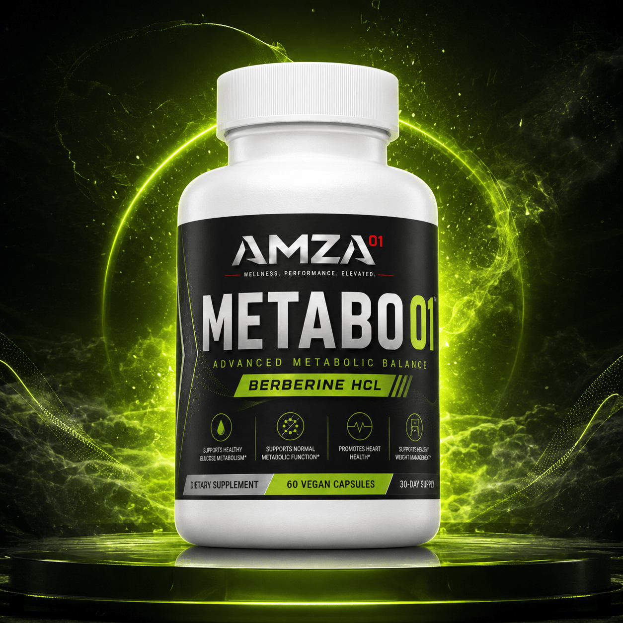 METABO⁰¹ – Advanced Berberine Metabolic Support - AMZA⁰¹