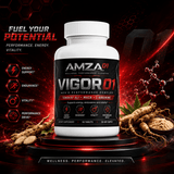 VIGOR⁰¹ – Men’s Vitality & Performance Complex | Tongkat Ali + Maca + L-Arginine - AMZA⁰¹