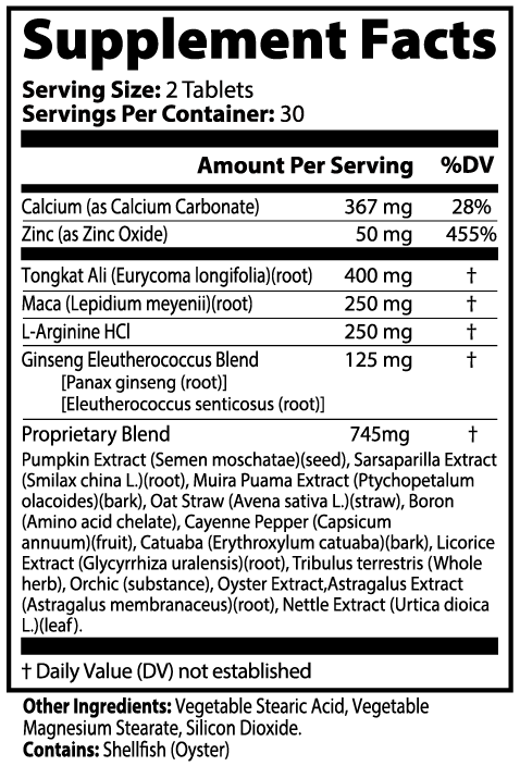 VIGOR⁰¹ – Men’s Vitality & Performance Complex | Tongkat Ali + Maca + L-Arginine - AMZA⁰¹